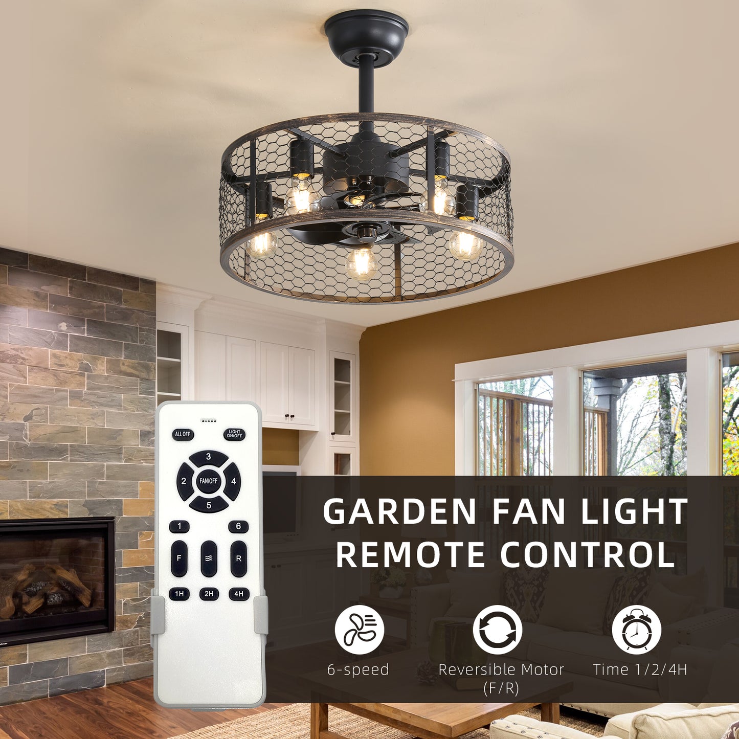 Classic Ceiling Fan with Light