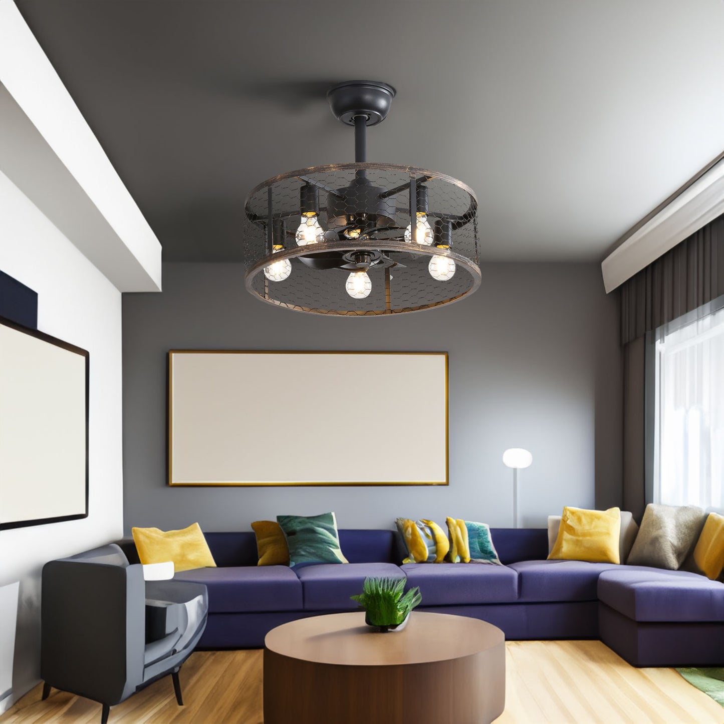 Classic Ceiling Fan with Light